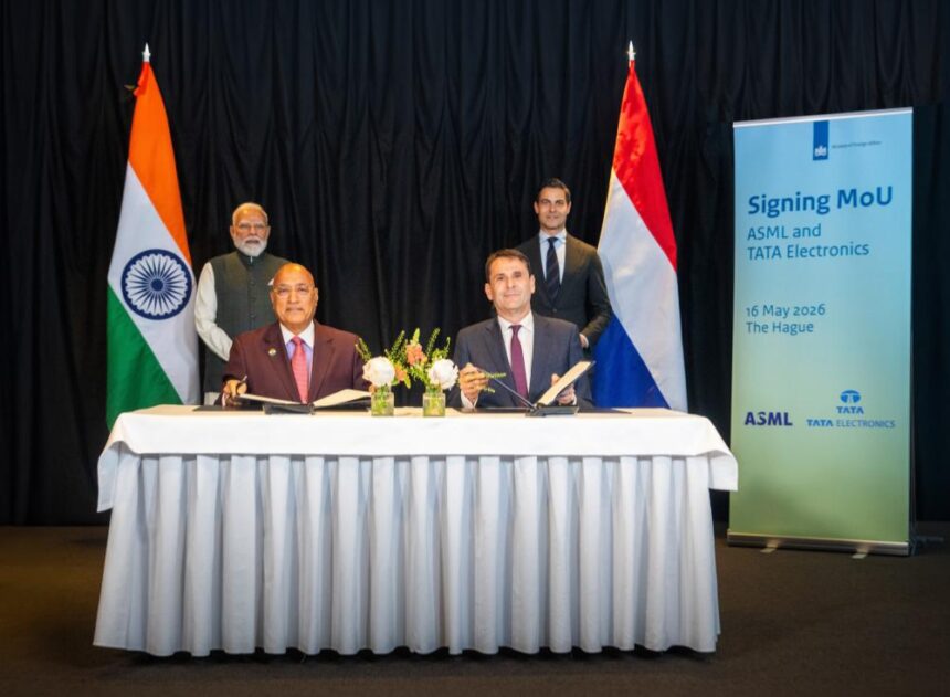 Tata Electronics, ASML Sign Deal for India Semiconductor Plant