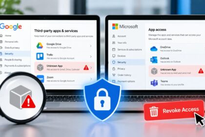 How to Detect and Remove Unknown OAuth Apps Connected to Your Google or Microsoft Account