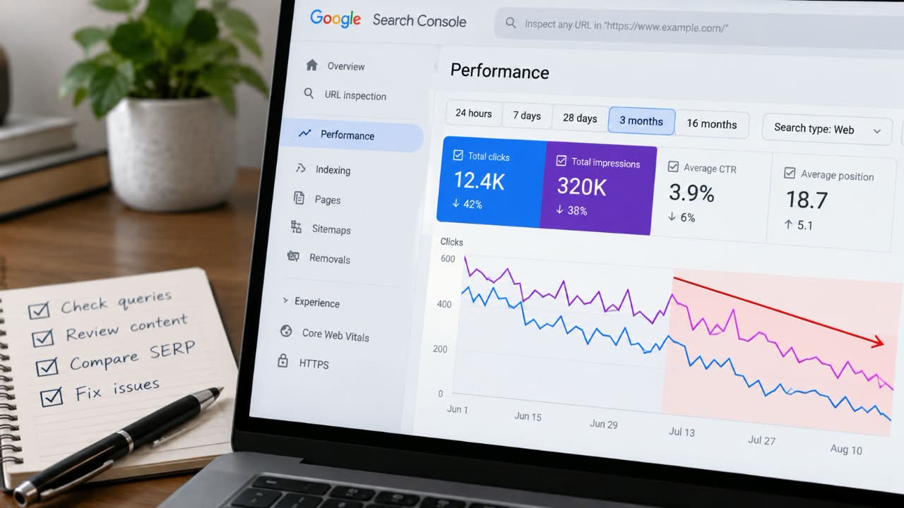 Search Console Signals of Declining Page Relevance and How to Fix Them